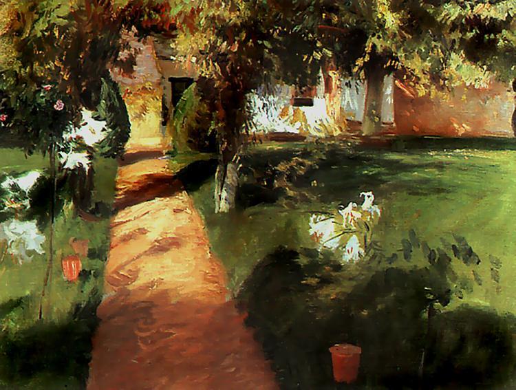 Jean-Franc Millet Garden France oil painting art